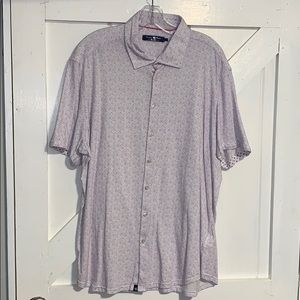 Stone Rose Short Sleeve Button Up Size 6